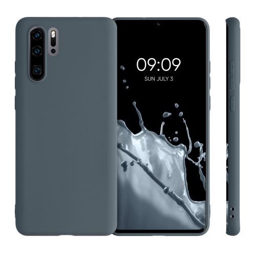 Husa pentru Huawei P30 Pro, Silicon, Albastru, 47419.202