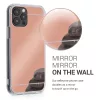 Husa pentru iPhone 12 / iPhone 12 Pro, Silicon, Rose Gold, 55688.41