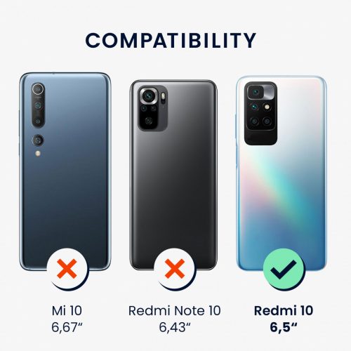 Husa pentru Xiaomi Redmi 10, Silicon, Galben, 56153.143, kwmobile