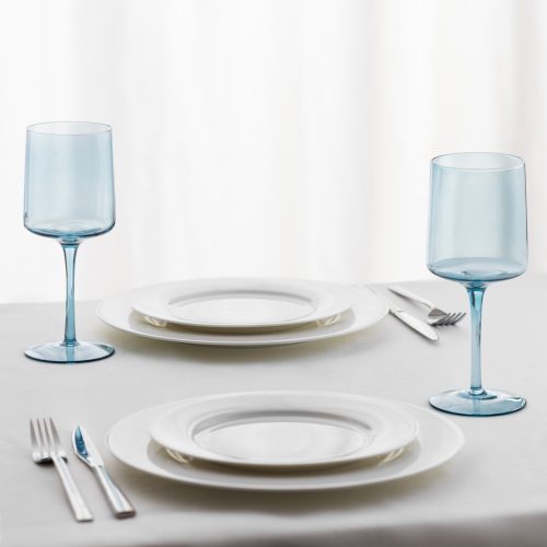 Set 4 Pahare de Vin Navaris, 400 ml, pentru vin si bauturi reci, sticla, 56212.01