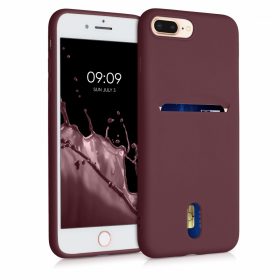   Husa pentru Apple iPhone 8 Plus / iPhone 7 Plus, Silicon, Violet, 49102.190, kwmobile