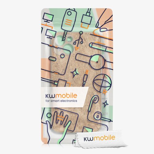 Husa pentru Apple iPhone 13, Pluta, Maro, 56312.24, kwmobile