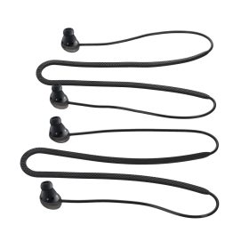   Set 2 Curele pentru casti Samsung Galaxy Buds Pro, Kwmobile, Negru, Silicon, 56874.01