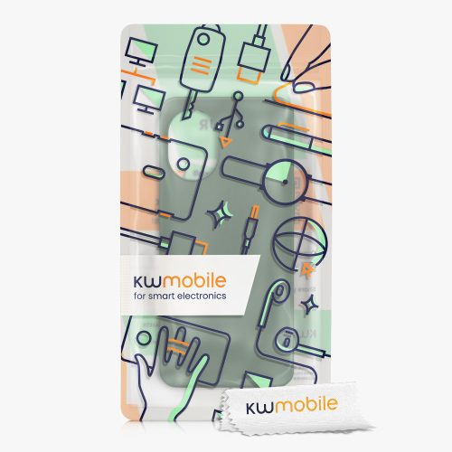 Husa pentru OnePlus Nord N20 5G, Silicon, Verde, 56943.80, kwmobile