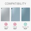 Husa pentru tableta Samsung Galaxy Tab S6 Lite (2022), Kwmobile, Albastru/Galben, Silicon, 52242.04
