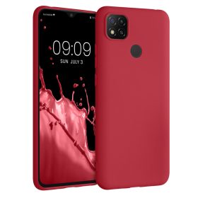   Husa pentru Xiaomi Redmi 9C, Silicon, Rosu, 52850.229, kwmobile