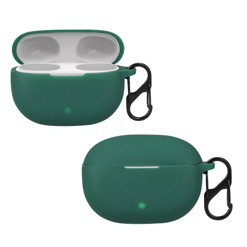 Husa pentru casti Beats Studio Buds, Kwmobile, Verde, Silicon, 55796.80
