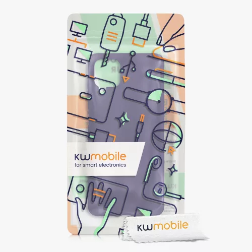Husa pentru Samsung Galaxy A12, Silicon, Albastru, 54048.226, kwmobile