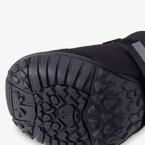 Papuci antiderapanti pentru caini Navaris marimea M, Negru,Textil, 57209.2