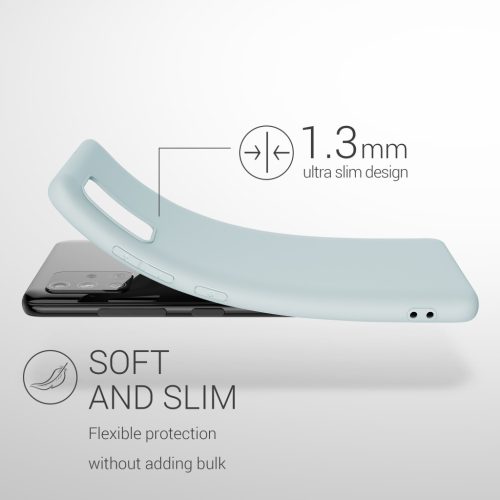 Husa Kwmobile pentru Samsung Galaxy A51, Silicon, Verde, 51196.200