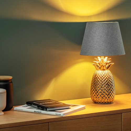 Set 2 Abajururi, E27, Gri/Argintiu, Navaris, 53997.22.42