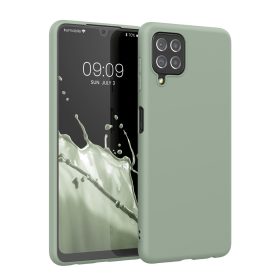   Husa Kwmobile pentru Samsung Galaxy A22, Silicon, Verde, 55493.172