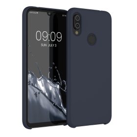   Husa Kwmobile pentru Xiaomi Redmi Note 7/Redmi Note 7 Pro, Silicon, Albastru, 48714.186