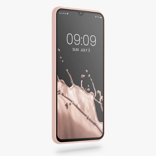 Husa Kwmobile pentru Xiaomi Redmi 9A/Redmi 9AT, Silicon, Roz, 52847.225
