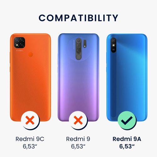 Husa Kwmobile pentru Xiaomi Redmi 9A/Redmi 9AT, Silicon, Roz, 52847.225