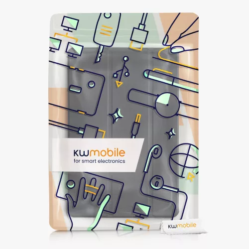 Husa pentru tableta Samsung Galaxy Tab S8, Kwmobile, Negru, Piele ecologica, 57463.01