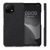 Husa Kwmobile pentru Xiaomi Mi 11 Lite 5G/11 Lite 5G NE, Textil, Gri, 57487.19