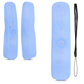   Husa pentru telecomanda AN-MR21GC MR21N, Kwmobile, Albastru, Silicon, 57541.23