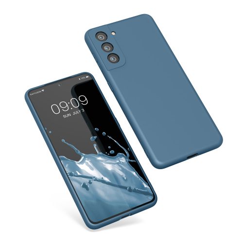 Husa Kwmobile pentru Samsung Galaxy S21, Silicon, Verde, 56681.57