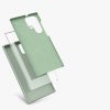 Husa Kwmobile pentru Samsung Galaxy S22 Ultra, Silicon, Verde, 56765.172