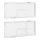 Set 2 Filtre de schimb pentru aspirator Roborock S7/S7+/T7S, Kwmobile, Alb, Plastic, 57668.01