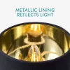 Lampa de masa Navaris, design cactus, 31 cm, dimmer integrat, priza EU, auriu, ceramica/metal