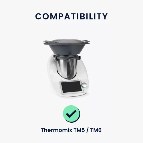 Husa de protectie pentru Thermomix TM6/TM5, Kwmobile, Multicolor, Plastic, 55449.09