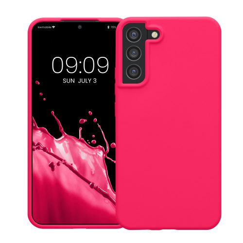 Husa Kwmobile pentru Samsung Galaxy S22 Plus, Silicon, Roz, 56761.77