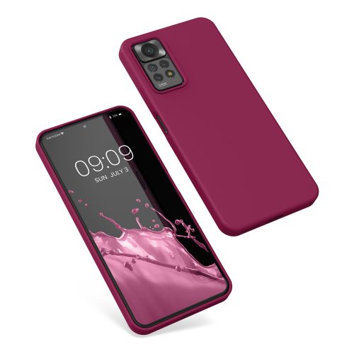 Husa Kwmobile pentru Xiaomi Redmi Note 11 Pro/Redmi Note 11 Pro 5G, Silicon, Violet, 57373.100