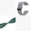 Set 2 curele pentru Xiaomi Mi Watch Color Sport/Watch S1 Active, Kwmobile, Gri/Verde, Silicon, 58971.02