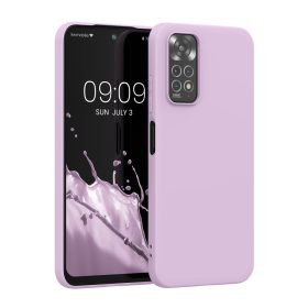   Husa Kwmobile pentru Xiaomi Redmi Note 11/Redmi Note 11s, Silicon, Mov, 57368.140