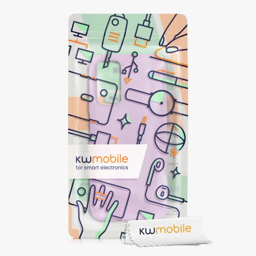 Husa Kwmobile pentru Xiaomi Redmi Note 11/Redmi Note 11s, Silicon, Mov, 57368.140