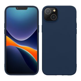   Husa Kwmobile pentru Apple iPhone 14 Plus, Silicon, Albastru, 59080.116