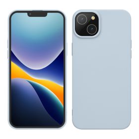   Husa Kwmobile pentru Apple iPhone 14 Plus, Silicon, Albastru, 59076.58