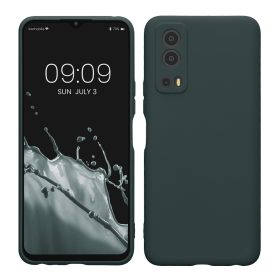   Husa Kwmobile pentru Vivo Y72 5G/Y52 5G, Verde, Silicon, 59095.202