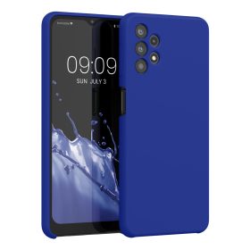   Husa Kwmobile pentru Samsung Galaxy A32 5G, Albastru, Silicon, 54336.134