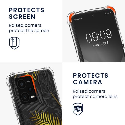 Husa Kwmobile cu snur pentru Xiaomi Redmi Note 12 5G/Poco X5, Multicolor, Silicon, 60892.03