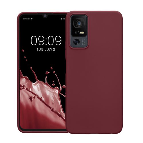 Husa Kwmobile pentru TCL 40 XL, Violet, Silicon, 61718.187