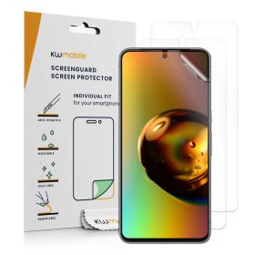   Set 3 Folii de protectie Kwmobile pentru Google Pixel 8, Transparent, Plastic, 61869.1