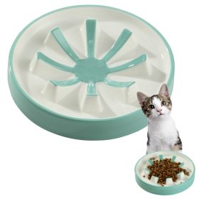   Bol mancare Navaris, ceramica, 20 cm, pentru caini si pisici, slow eating, NAV000025YC001C