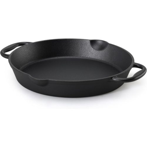 Tigaie din fonta Navaris pentru aragaz / cuptor / gratar - 30.6 cm - negru, NAV0000100Q004C