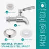 Dozator bauturi Navaris, 5L, robinet inox, cu infuzor fructe si tub de gheata, NAV0000111P003C