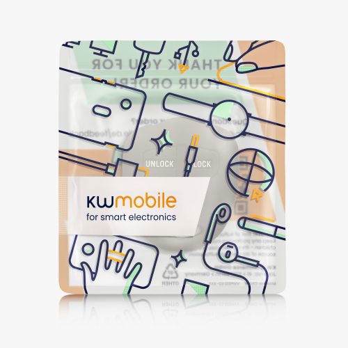 Husa Cheie Auto Kwmobile pentru Mitsubishi 2 Butoane, Gri, Silicon, KWM000008JC004C