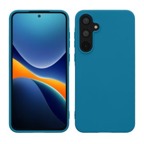   Husa Kwmobile pentru Samsung Galaxy A55, Albastru, Silicon, KWM000021MG014C