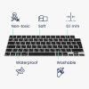 Folie tastatura Kwmobile pentru Apple MacBook Pro M2 14" (2023)/MacBook Pro M3 14" (2023), Negru, Silicon, KWM000025BP001C