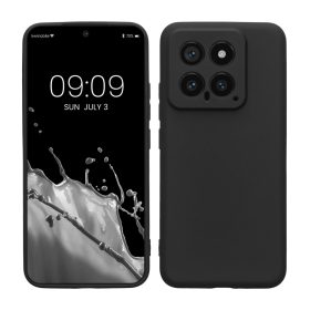   Husa Kwmobile pentru Xiaomi 14, Negru, Silicon, KWM000020ML001C