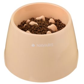   Bol ridicat hranire lenta Navaris, pentru caini si pisici, antiderapant, NAV000013EO002C