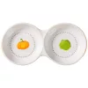 Castron dublu Navaris anti-varsare pentru animale mici, ceramica, NAV000013SF002C