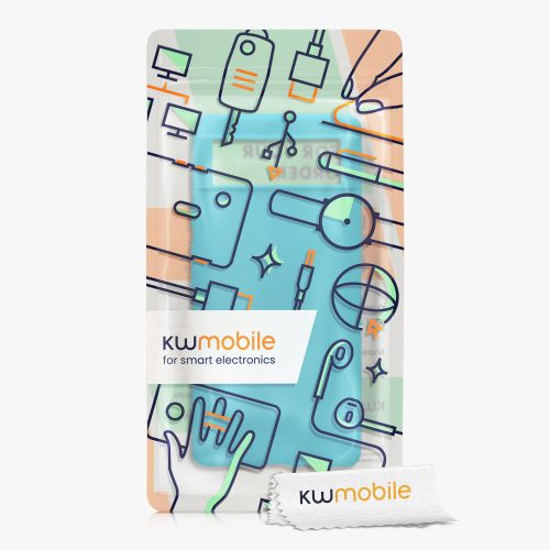 Husa Kwmobile pentru Google Pixel 6, Albastru deschis, Silicon, KWM000013DV047C