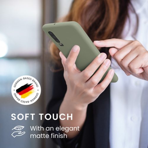 Husa Kwmobile pentru Huawei P30, Verde deschis, Silicon, KWM000009MF019C